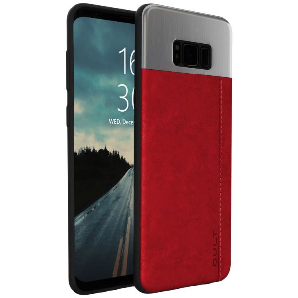 Qult Back Case "Slate" rot für Samsung G950 S8